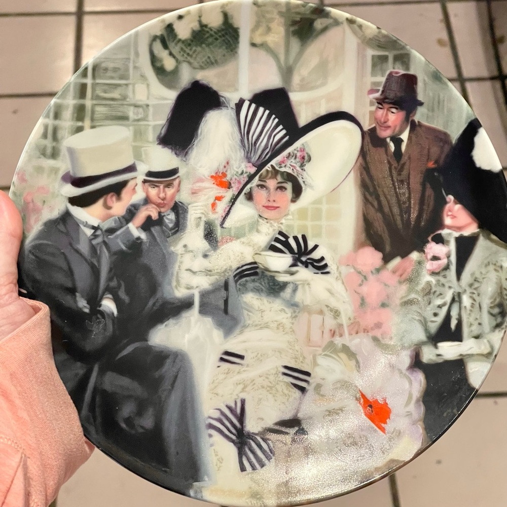 25th Anniversary My Fair Lady Plate